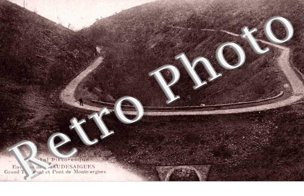 Grand tournant et pont de Montciergues