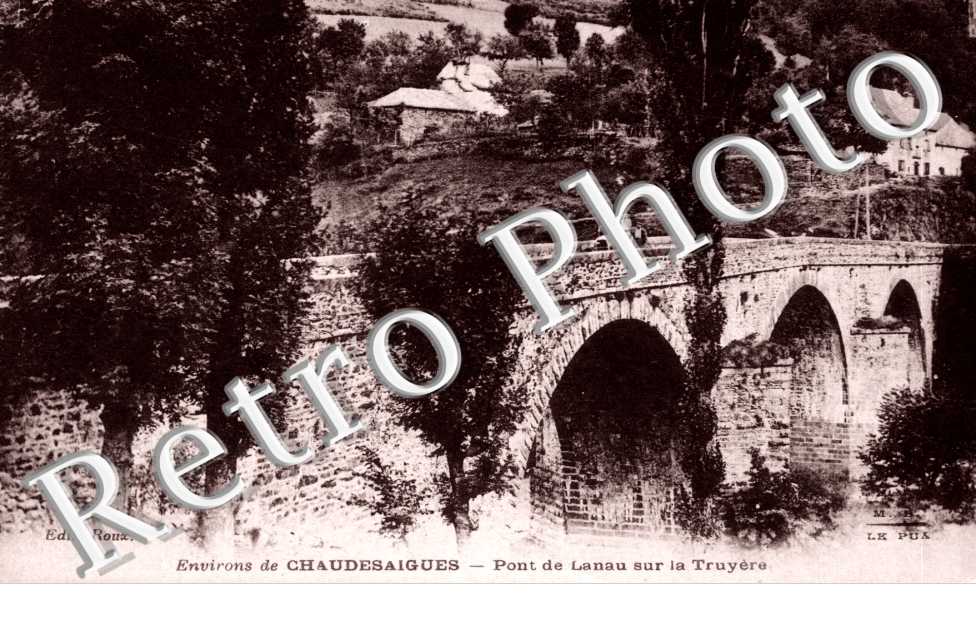 Pont de Lanau sur la Truyere