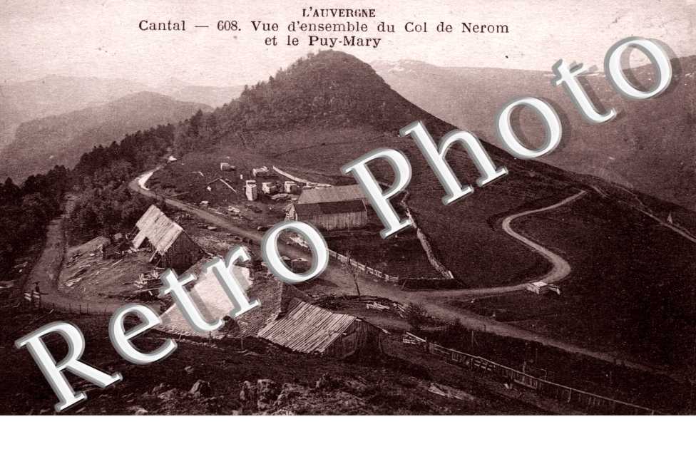 vue d&#039;ensemble du col de Nerom
