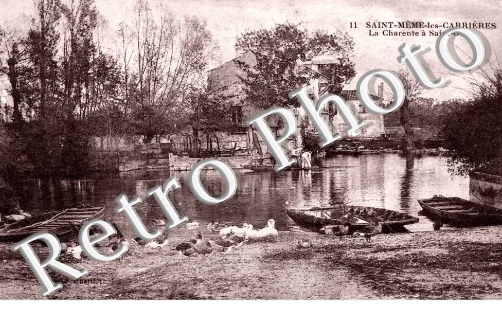 La Charente a Saint Onge