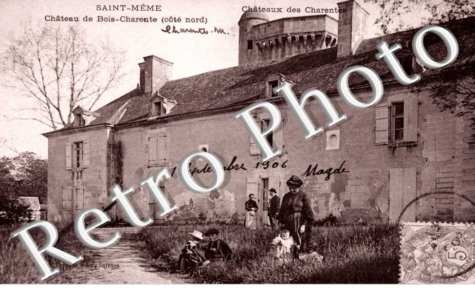 chateau de Bois-Charente (cote nord)