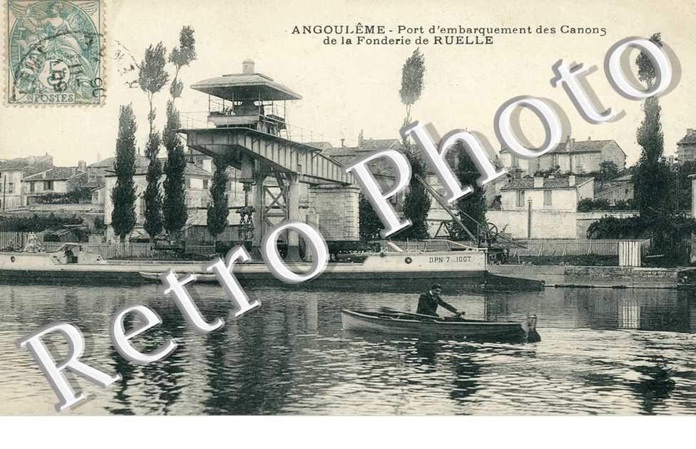 Port d'embarquement des canons de la Fonderie