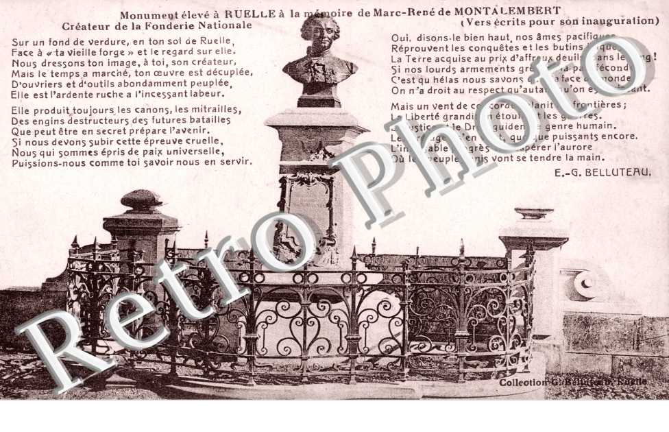 Monument a la Memoire de M.R Montalembert