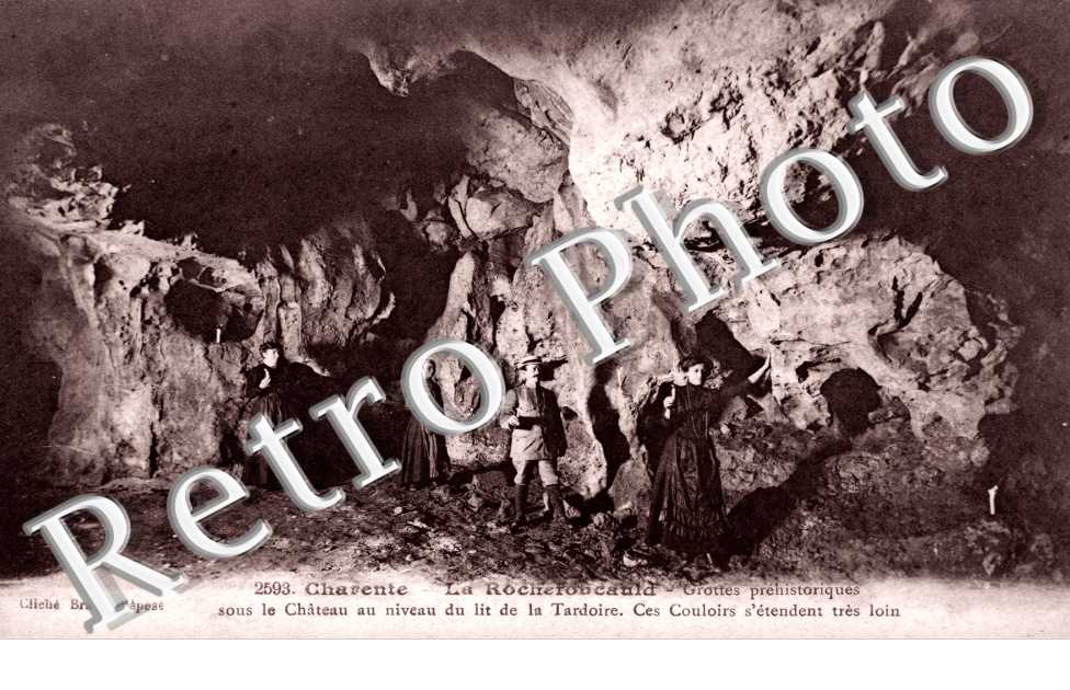 grottes prehistoriques sous le chateau