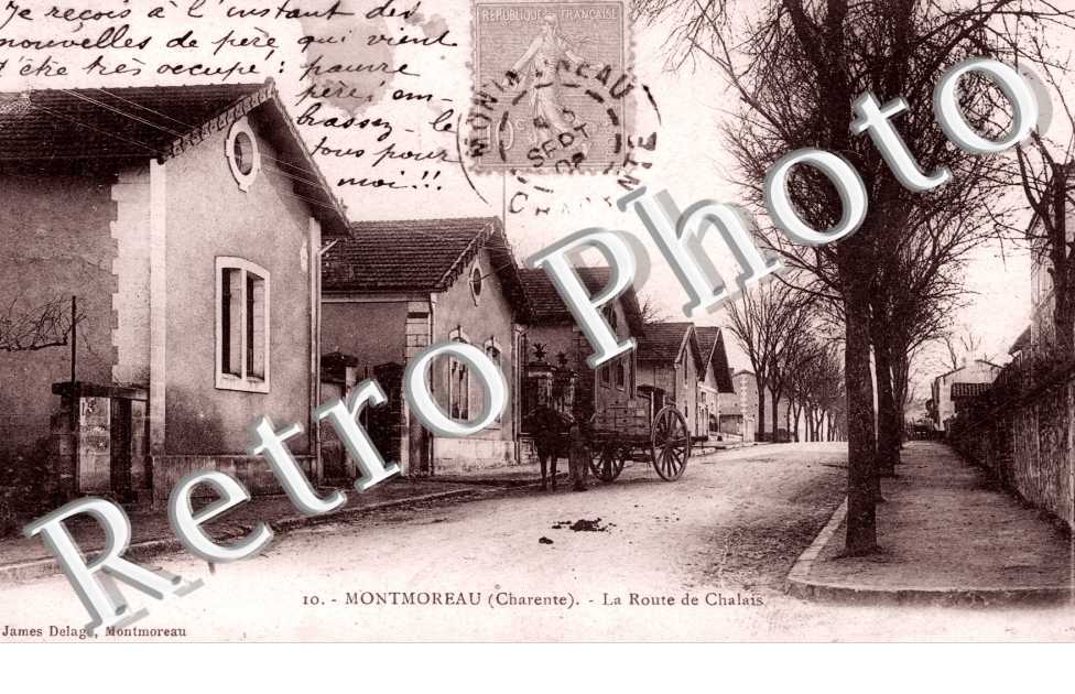 la route de Chalais
