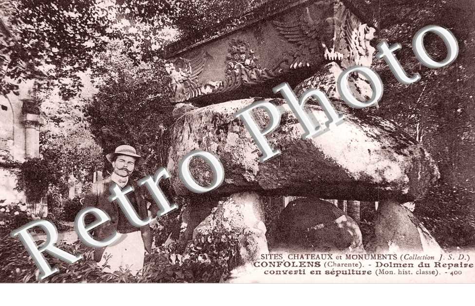 Dolmen du Repaire converti en sepulture