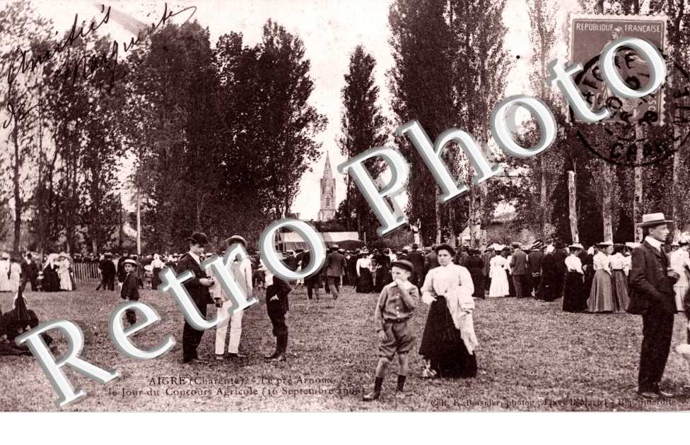 le jour du concours agricole, le 16