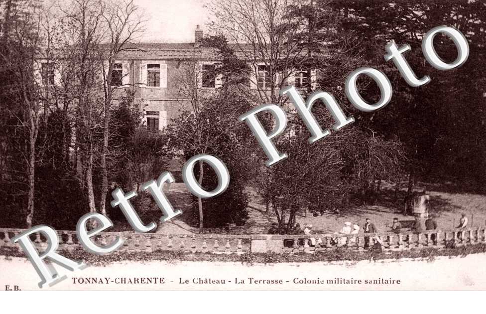 Le Chateau, la terrasse, Colonie Militaire Sanitaire