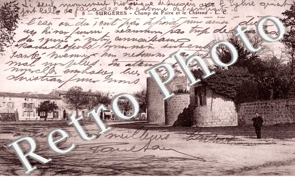 champ de foire et le chateau