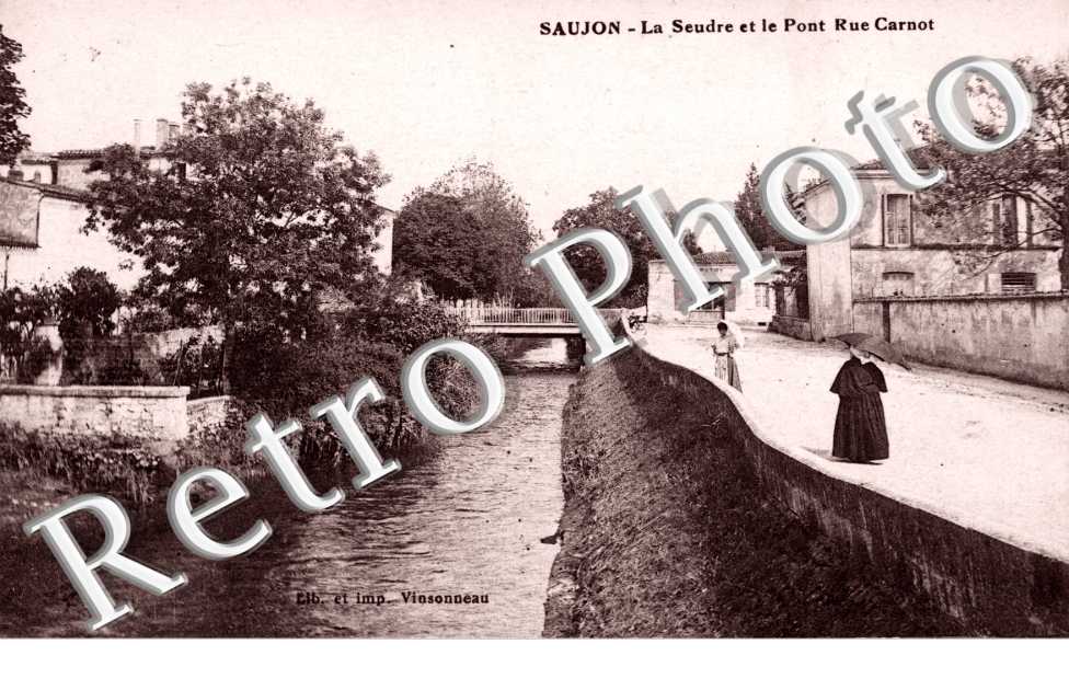 La Seudre et le pont rue Carnot