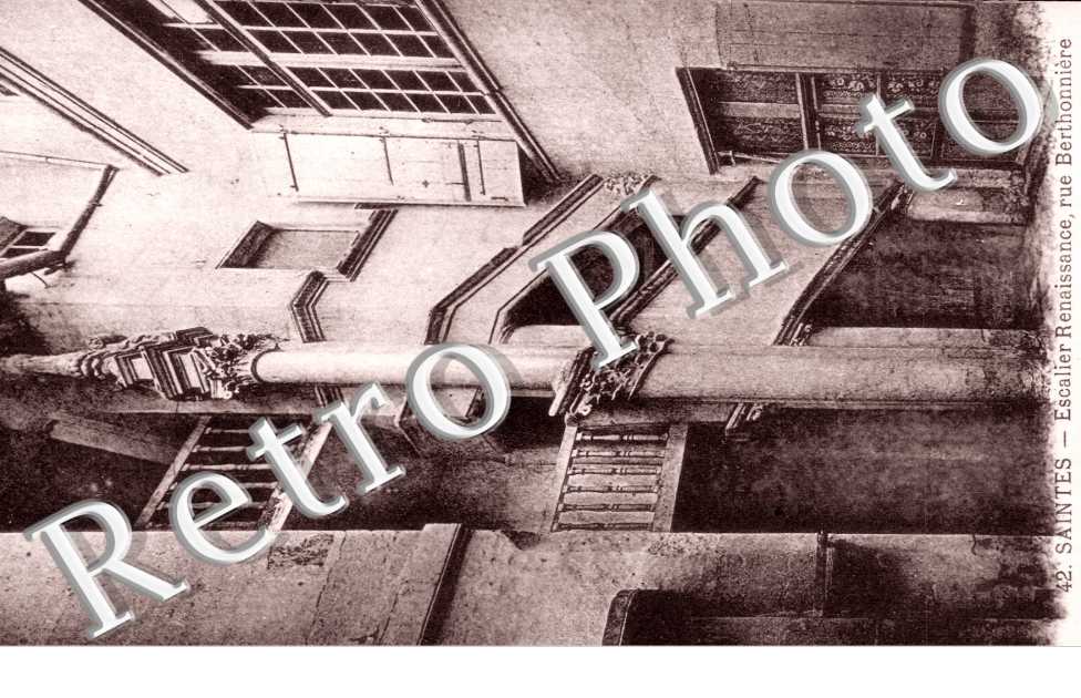RUE Berthonniere, Escalier Renaissance