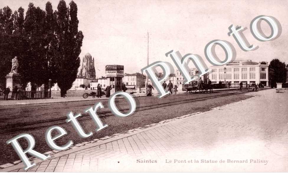le Pont et la Statue de Bernard Palissy
