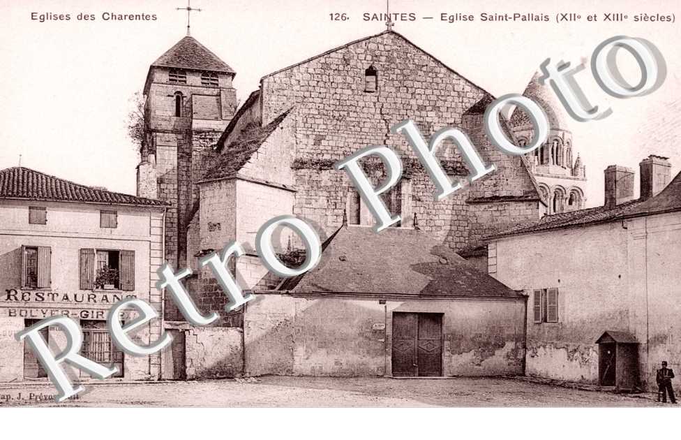 Eglise Saint-Pallais (XIIeme siecle et XIIIeme siecle)