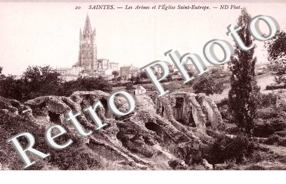 arenes et Eglise Saint Eutrope