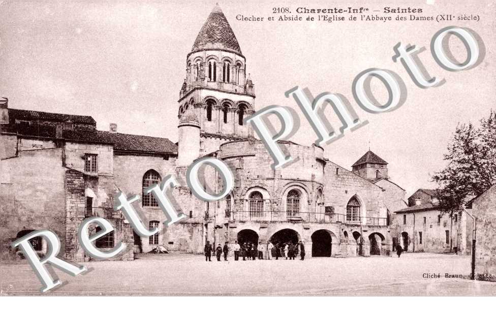 Clocheret Abside de l&#039;Eglise de l&#039;Abbaye aux Dames