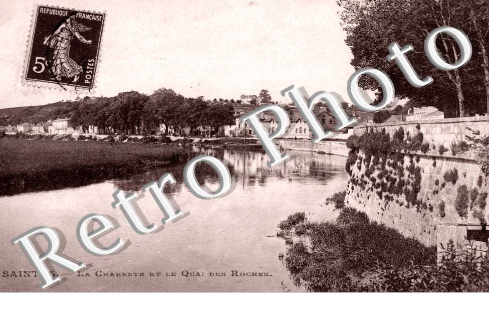 la Charente et le quai des roches