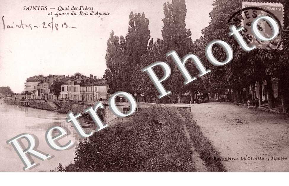 Quai des freres et square du bois d&#039;amour