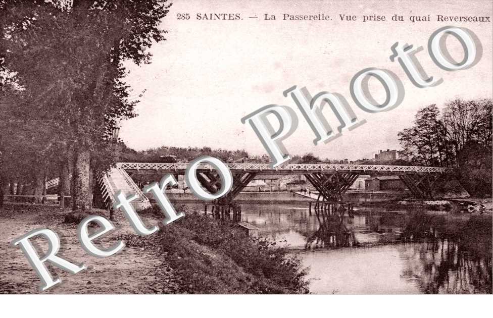 la Passerelle, Vue prise du Quai Reverseaux