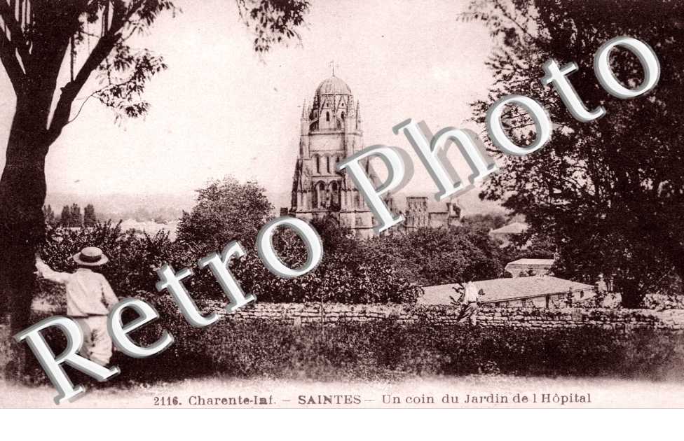 Un coin du jardin de l&#039;hopital