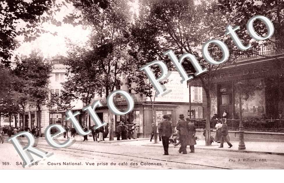 Cours National, Vue prise du Cafe des Colonnes