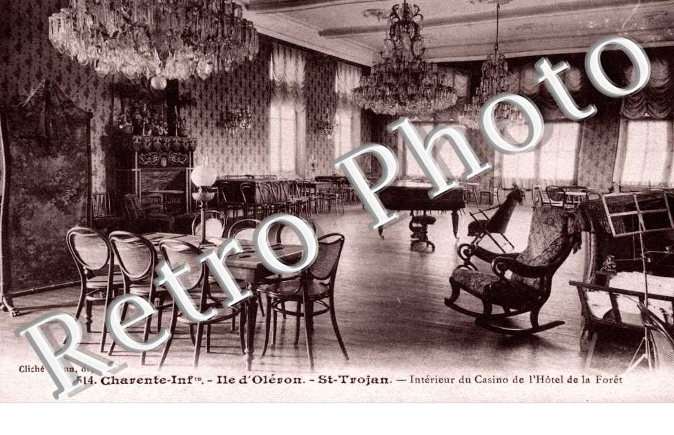 Le Sanatorium, Interieur du Casino et Hotel de la Foret