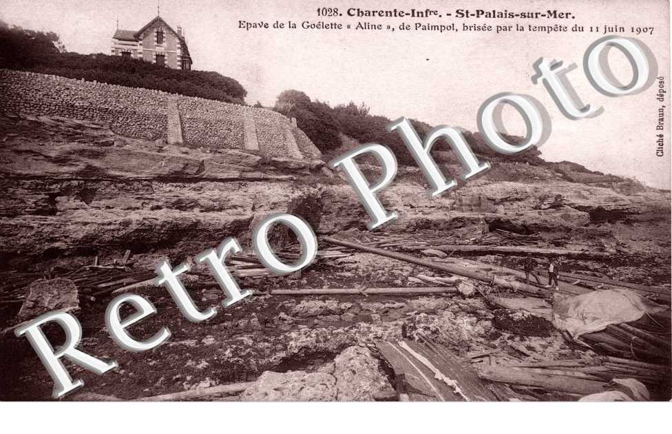 Epave de la Goelette " Aline" de Paimpol