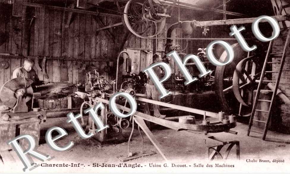 Usine G. Drouet, Salle des Machines