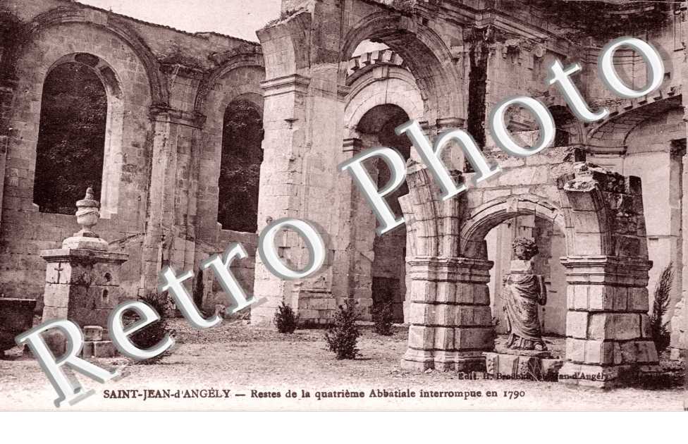 Restes de la quatrieme abbatiale interropmue en 1790