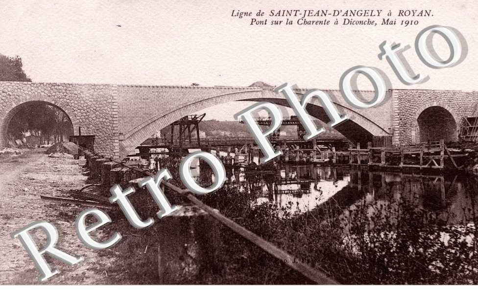 Pont sur la Charente a Diconche