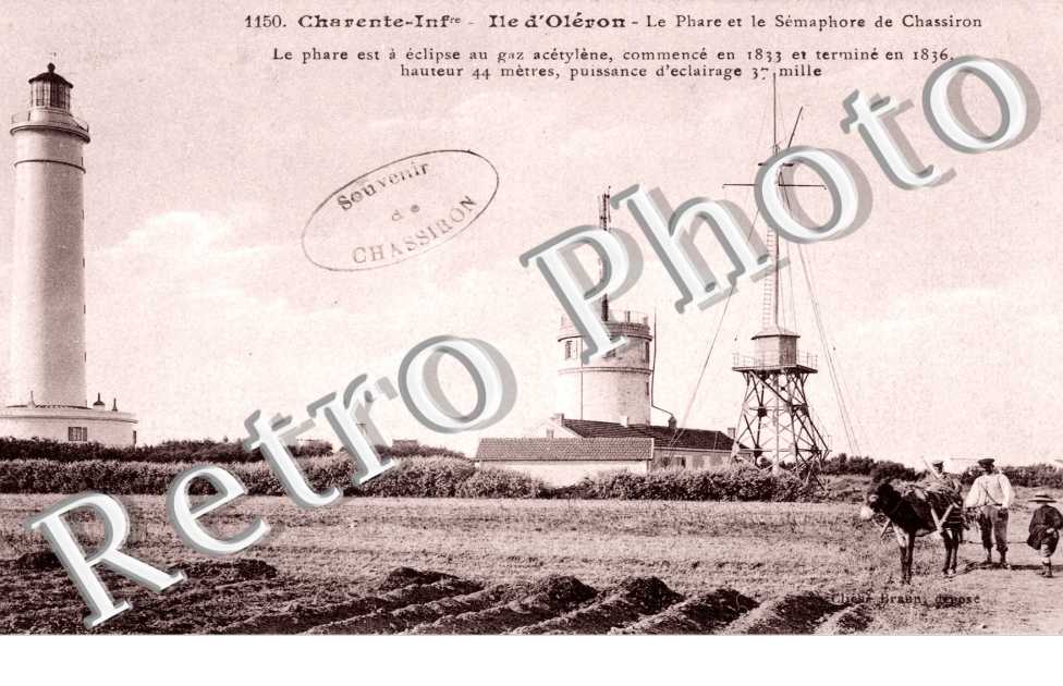 Le phare et le semaphore de Chassiron