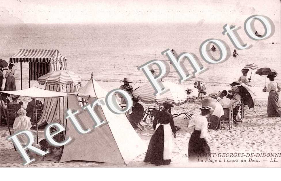 La Plage a l&#039;heure du bain
