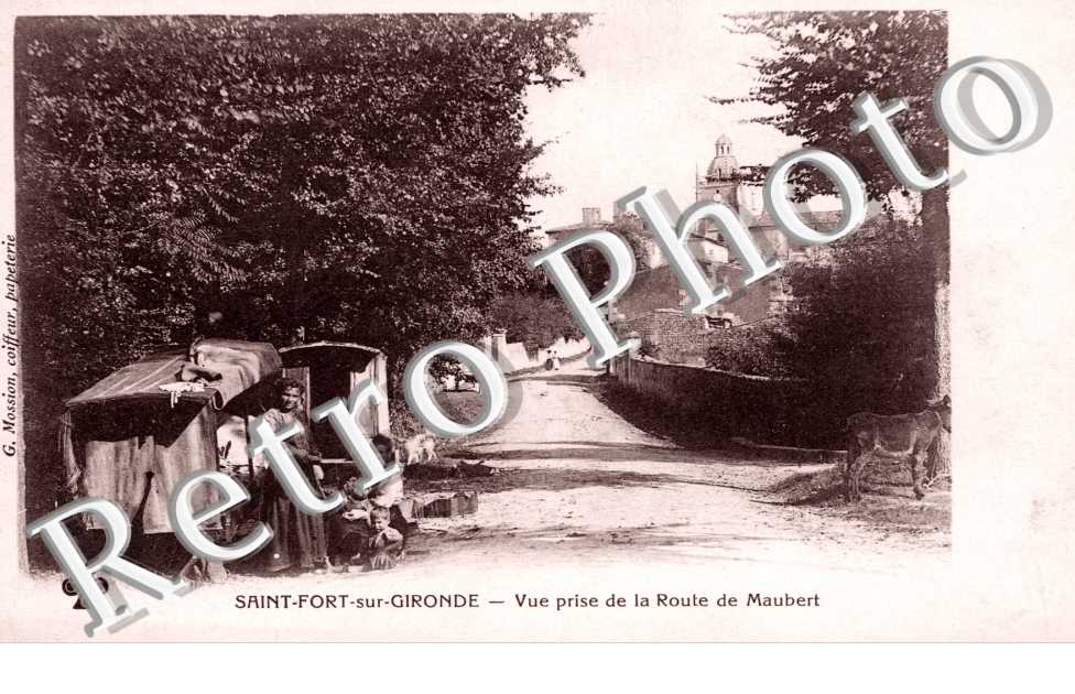 vue prise de la route de Maubert