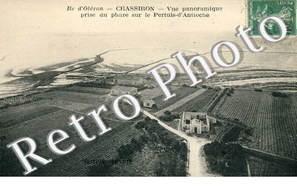 Vue panoramique prise du phare