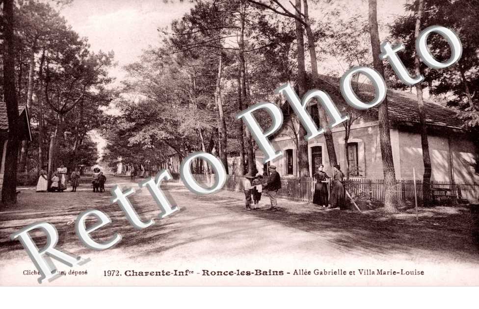Allee Gabrielle et Villa Marie-Louise