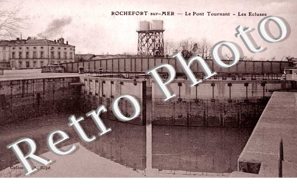 le Pont Tournant, les Ecluses