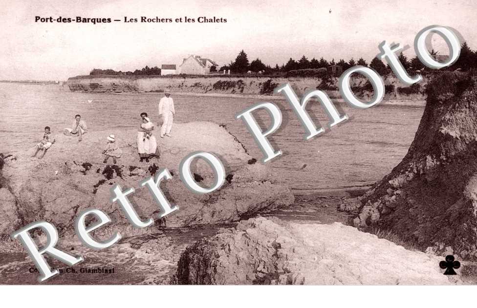 Les rochers et chalets