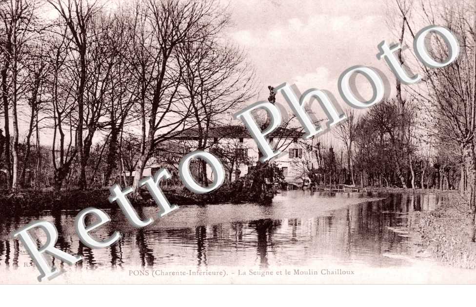 la Seugne et le Moulin Chailloux