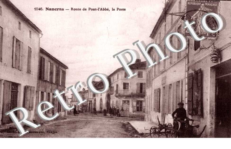 route de Pont l&#039;Abbe, la poste