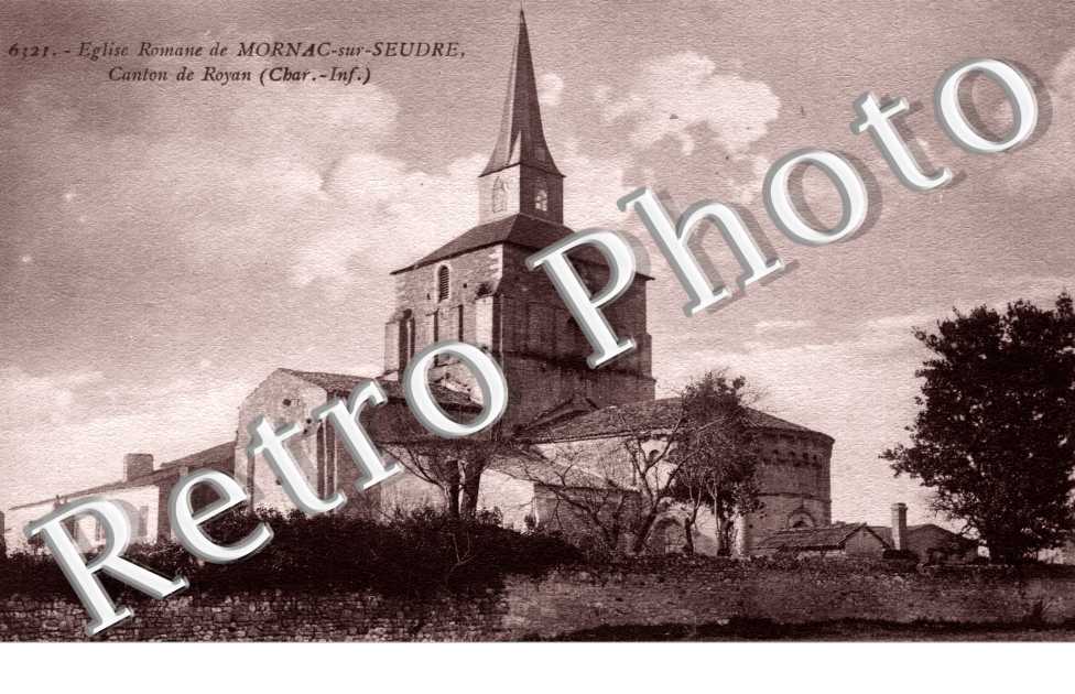 l&#039;Eglise romane. canton de royan