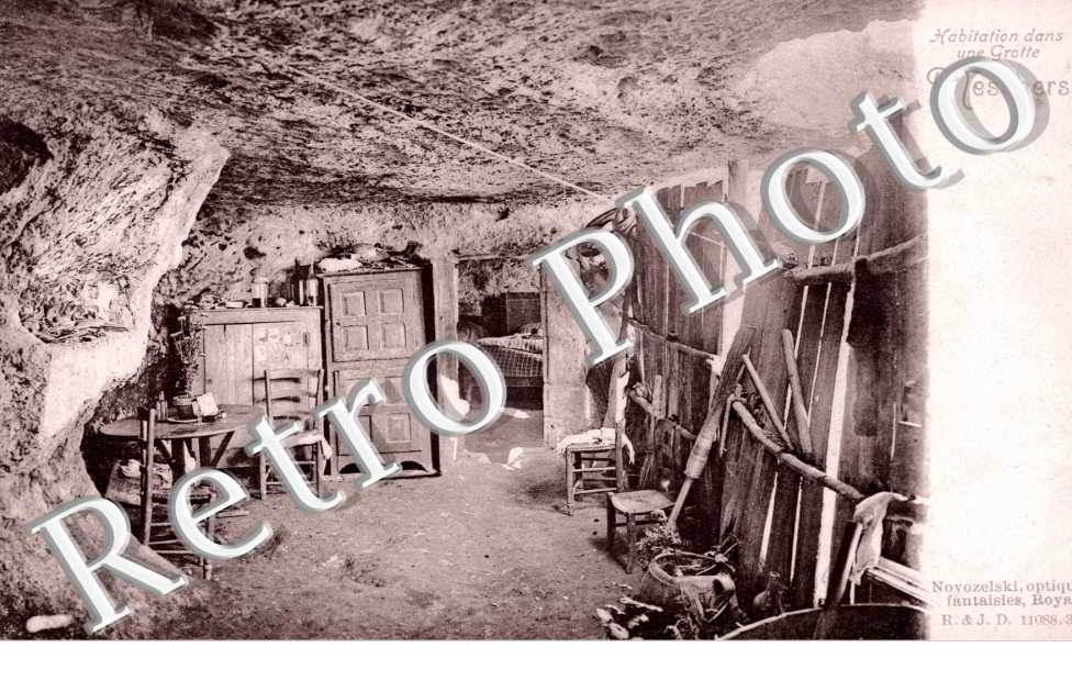 habitation dans une grotte