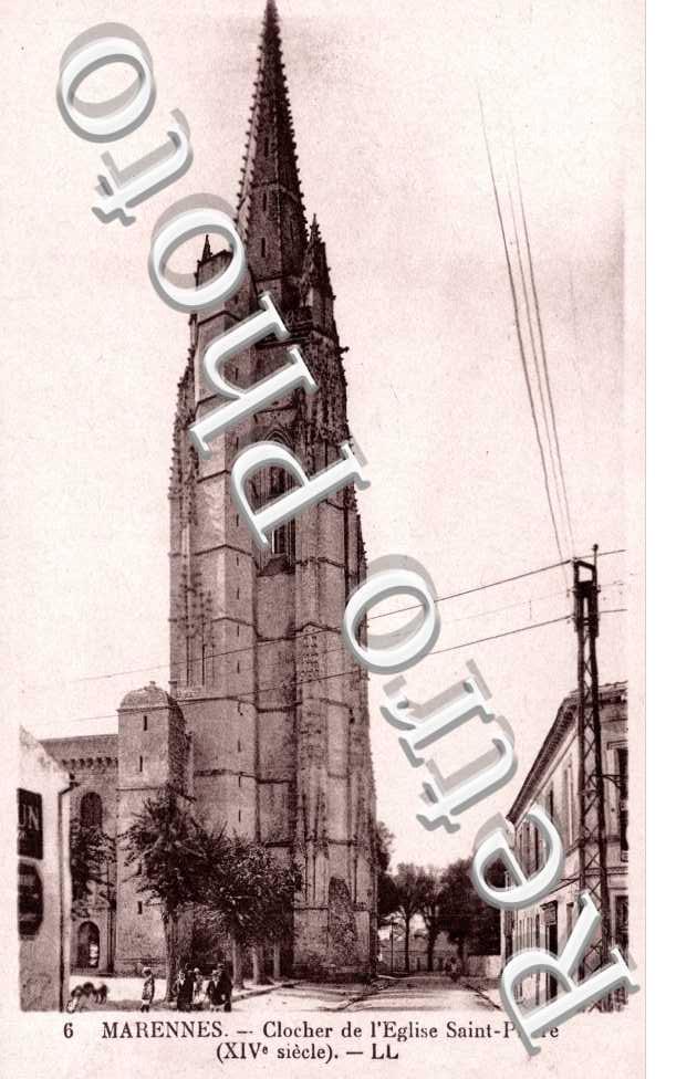 Clocher de   l'eglise