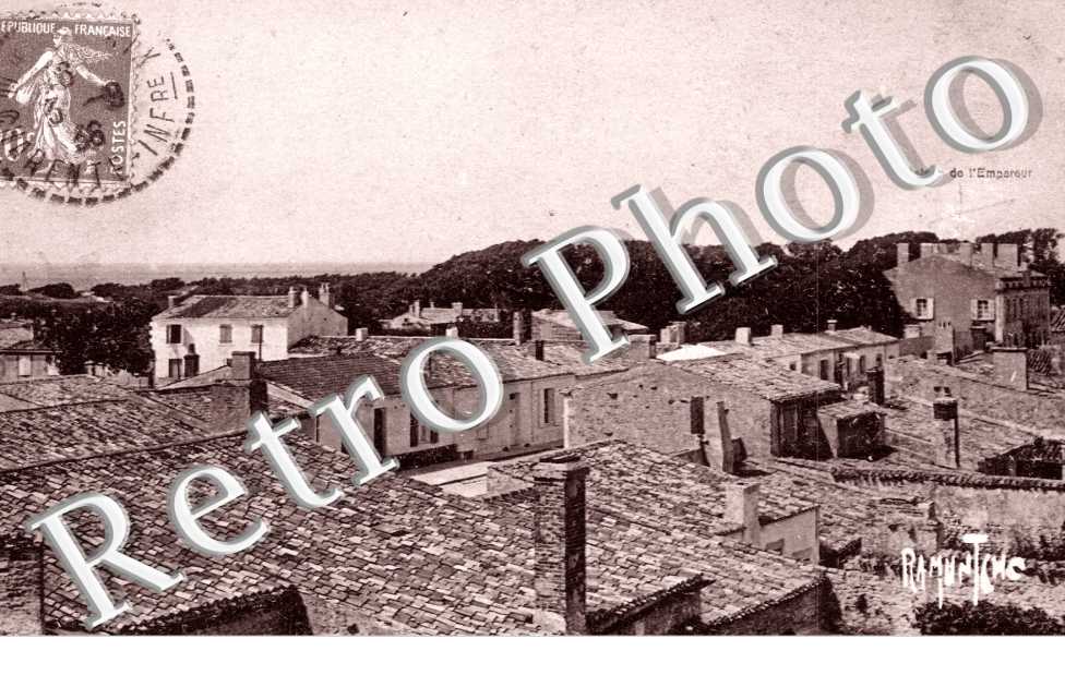 vue panoramique vers la maison de l&#039;empereur