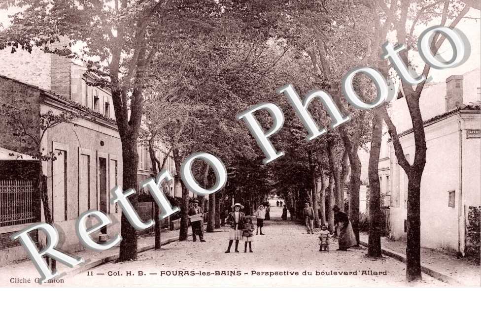 Perspective du boulevard Allard