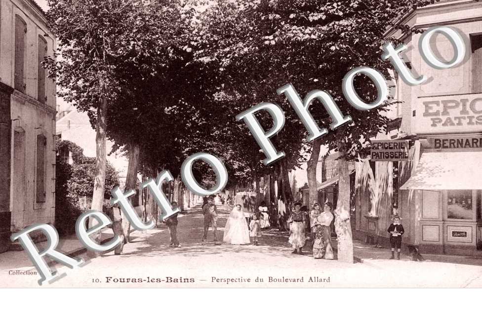 Perspective du boulevard Allard