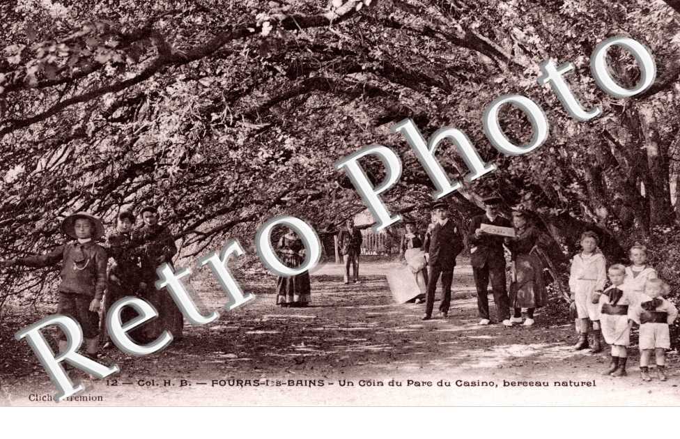 Un coin du parc du casino