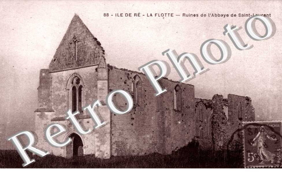 Ruines de l&#039;abbaye de st-Laurent