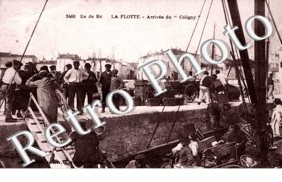 Arrivee du "Coligny"