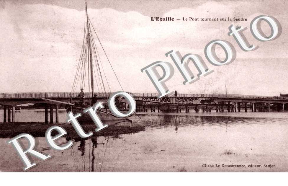 Pont tournant sur la Seudre