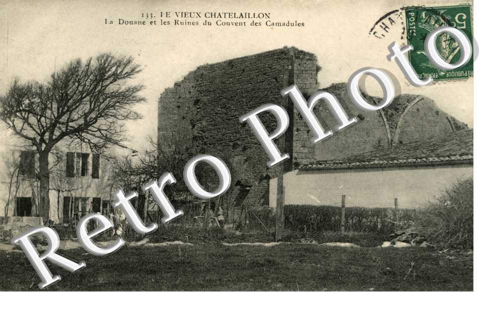 la Douane et les Ruines du Couvent des Camaldules