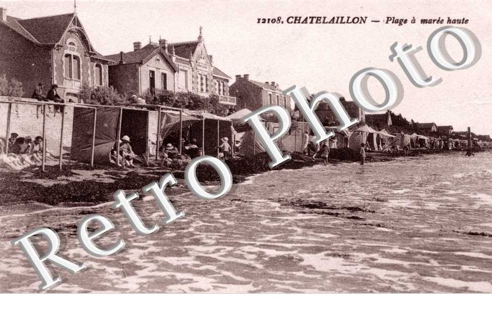 Plage a maree Haute
